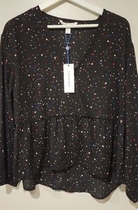 PopSugar Peplum Longsleeve Top